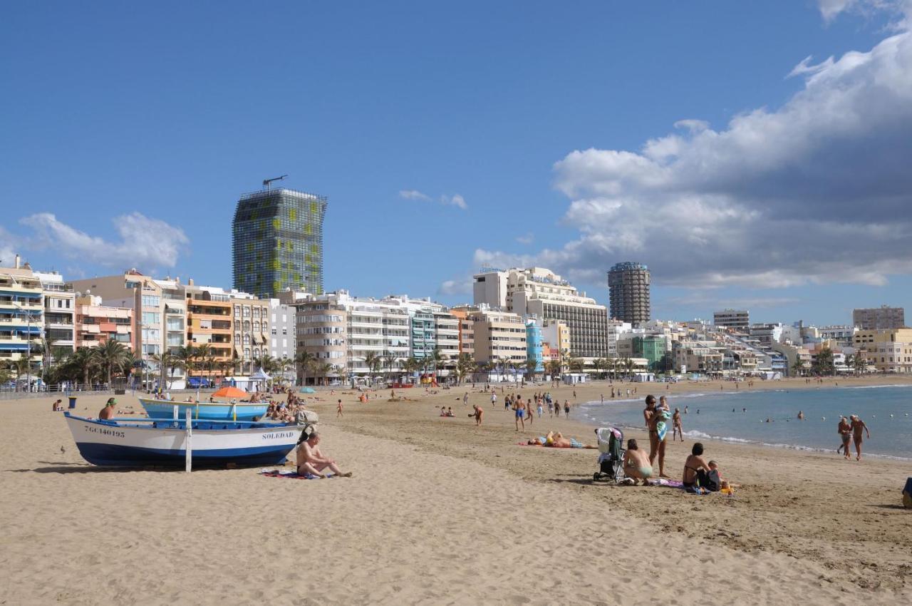 לאס פאלמס דה גראן קנאריה Vista Mar Playa De Las Canteras מראה חיצוני תמונה